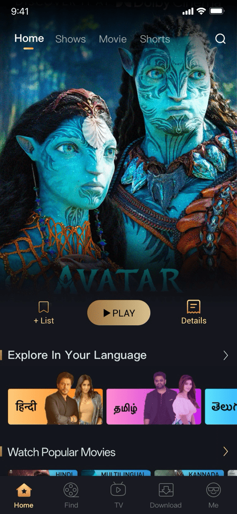 Castle App phone preview